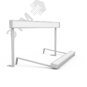 Светильник светодиодный VARTON E220 для школьных досок 25 ВТ CRI90 4000 K IP40 1200х100х50 мм с призматическим рассеивателем - фото 2