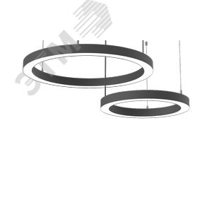 Светильник светодиодный ДСО-60Вт 4000К Enso черный - фото 3