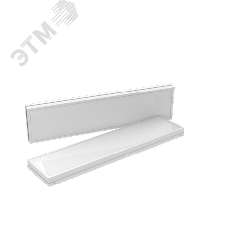 Светильник светодиодный C350/U медицинский 50 Вт CRI90 3000 K встраиваемый/накладной 1195х295х95 мм IP54  с опаловым рассеивателем с равномерной засветкой DALI - фото 3