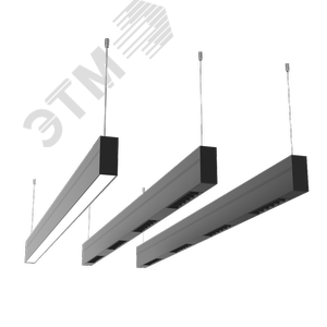 Светильник светодиодный ДСО/ДПО-56Вт 1200х35х75мм IP20 5700Лм 3000K Stellar-Line угол 36 град белый, Up'n'Down - фото 2