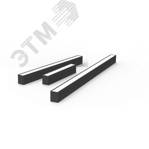 Светильник светодиодный ДПО/ДСО-24Вт 3000К T-Line черный - фото 3