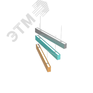 Светильник светодиодный ДПО/ДСО-37Вт 4000К X-Line Белый - фото 2