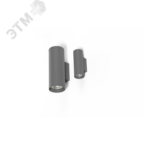 Светильник светодиодный ДБУ-10Вт IP67 1150 Лм 5000К Gutta Single серый 60 град - фото 3