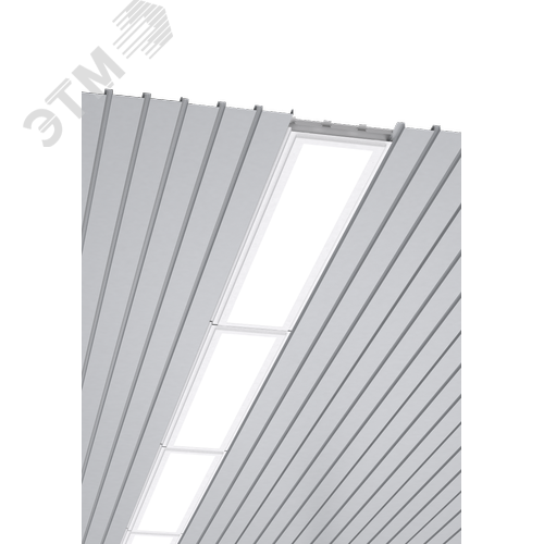 Светильник светодиодный для реечного потолка 1170х100 16 Вт 4000 K IP20 DALI - фото 2