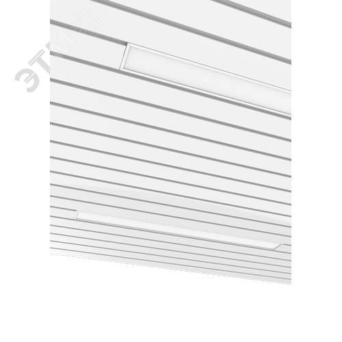 Светильник светодиодный для реечного потолка 1170х100 16 Вт 4000 K IP20 DALI - фото 3