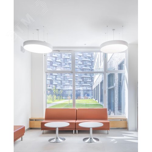 Светильник светодиодный ДСО-190Вт IP40 15400Лм 3000К COSMO серый диаметр 1,2м - фото 2