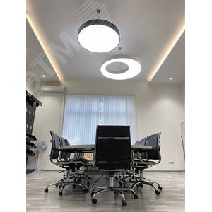 Светильник светодиодный ДСО-90Вт 3000К Cosmo excentric DALI Серый - фото 2