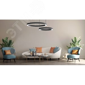 Светильник светодиодный ДСО-60Вт 4000К Enso черный - фото 4