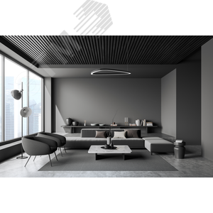 Светильник светодиодный ДСО-Enso A 25Вт 3000К черный - фото 2