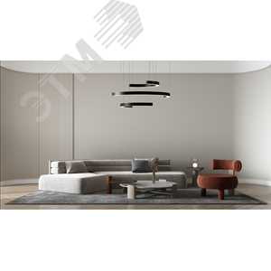 Светильник светодиодный ДСО-29Вт 3000К Enso C черный - фото 3