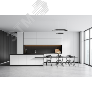 Светильник светодиодный ДСО-24Вт 3000К Enso G черный - фото 2