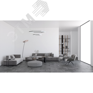 Светильник светодиодный ДСО-49Вт 3000К Enso G белый - фото 2