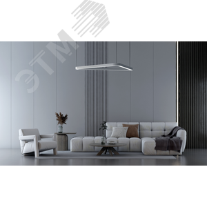 Светильник светодиодный ДСО-48Вт 4000К Enso T белый - фото 3