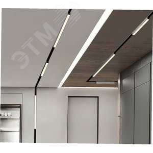 Светильник светодиодный трековый линейный Opal L615 для магнитной системы Galakti 615х26х24 мм 20 Вт 3000 K CRI>90 белый - фото 4