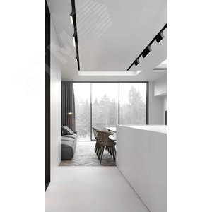 Светильник светодиодный трековый линейный Opal/R L122 для магнитной системы Galakti 122х26х80 мм 6 Вт 4000 K CRI>90 белый - фото 4