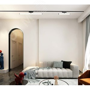 Светильник светодиодный трековый Tube Opal L300 для магнитной системы Galakti 300x26x87 мм 10 Вт 3000 K CRI>90 белый - фото 4