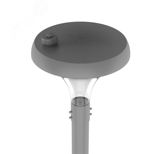 Светильник светодиодный IONIK Opal парк 30 Вт опал 2700К IP66 RAL7045 серый DALI - фото 3