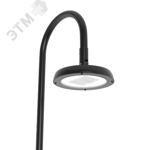 Светильник светодиодный IONIK Top парк 100 Вт Urban 4000К IP66 RAL9005 черный - фото 1