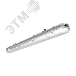 Светильник светодиодный Стронг 2.0 промышленный 16 Вт 4000 K 1242х90х68 мм класс защиты IP65 с матовым рассеивателем аварийный автономный постоянного действия - фото 1