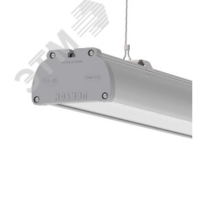 Светильник светодиодный BASIC АЙРОН промышленный IP67 1215х109х66   мм 30ВТ 5000К с акрил.рассеивателем - фото 3