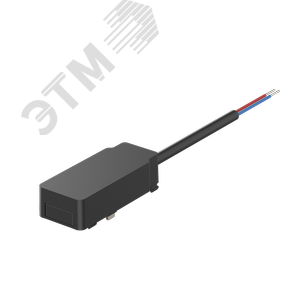 Коннектор питания к внешнему трансформатору для магнитной системы Galakti 60x26x15 мм черный - фото 1