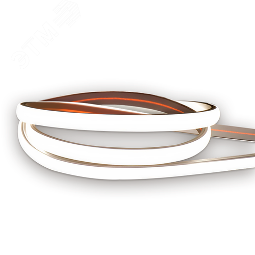 Неон гибкий 12Вт/м 24В 3000К IP67 480 LED/м - фото 1