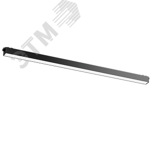 Светильник светодиодный трековый линейный Opal L615 для магнитной системы Galakti 615х26х24 мм 20 Вт 3000 K CRI>90 черный - фото 1