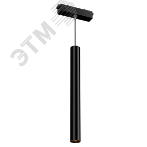 Светильник светодиодный трековый Long Tube для магнитной системы Galakti 122x30x839 мм 6 Вт 3000 K 24 град черный CRI>94 - фото 1