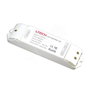 Усилитель для подключения светодиодной ленты RGB 5-24 VDC IP20 175х44х30мм (LTECH) 3 канала по 144ВТ
