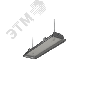 Светильник светодиодный ДПП-50Вт 6650 Лм 4000К Axium DALI рассеиватель ПММА нерж - фото 4