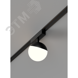 Светильник светодиодный трековый Sphere d100 для магнитной системы Galakti 122x100x153 мм 6 Вт 3000 K CRI>90 белый - фото 2