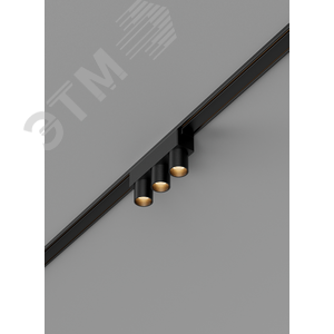 Светильник светодиодный трековый Stalactite для магнитной системы Galakti 122x26x50 мм 6 Вт 3000 K 24 град CRI>90 черный - фото 2