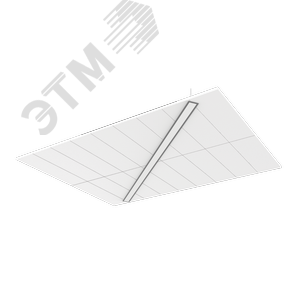Светильник светодиодный ДВО-25Вт 2400Лм 4000К -Line белый - фото 2