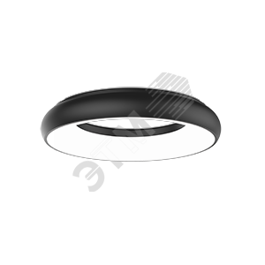 Изображение товара Светильник светодиодный ДПО/ДСО-25Вт IP40 1800Лм 4000К цвет черный Nimbus (шт)