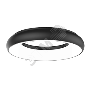 Изображение товара Светильник светодиодный ДПО/ДСО-35Вт IP40 2800Лм 4000К цвет черный Nimbus (шт)