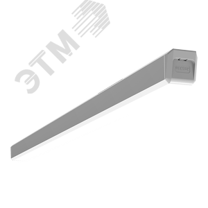 Светодиодный светильник ''ВАРТОН'' Q-40 подвесной/накладной 27Вт 636х40х40мм Tunable White (2700-6500K) IP40 с рассеивателем опал, драйвер выносной, с декоративным проводом 2м в комплекте
