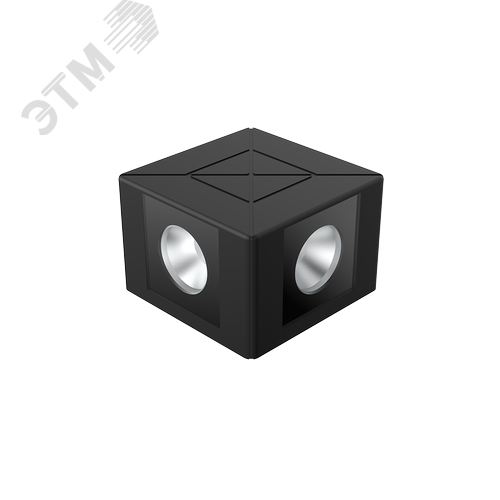 Изображение товара Светильник архитектурный Qrua 3R 9Вт 220В 12град 4000K RAL9005 черный (шт)