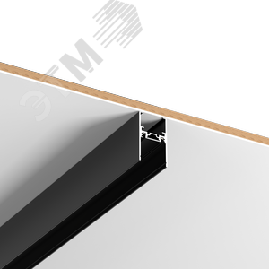 Шинопровод магнитный подвесной для магнитной системы Galakti 1,5 м черный - фото 1