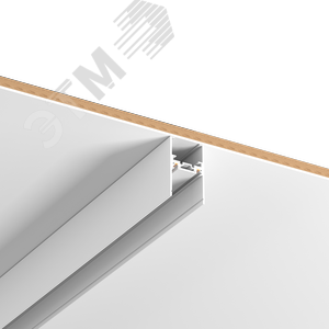 Шинопровод магнитный подвесной 1,5 м для магнитной системы Galakti белый - фото 1