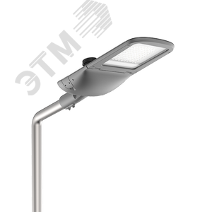 Светильник светодиодный ДКУ-100Вт 13500Лм 5000К Tornado NEMA Серый - фото 1