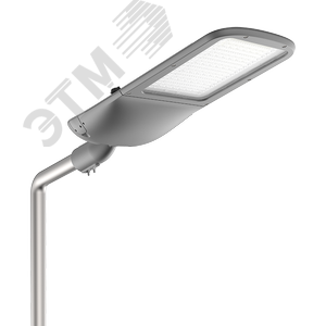 Светильник светодиодный ДКУ-190Вт 22800Лм 2700К Tornado Yard ZHAGA Серый - фото 1