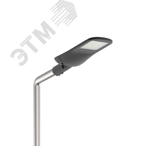 Изображение товара Светильник светодиодный ДКУ-50Вт 6100Лм 2700К Tornado Yard Черный (шт)
