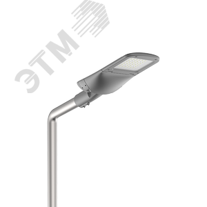 Светильник светодиодный ДКУ-60Вт 8100Лм 5000К Tornado Yard Серый - фото 1