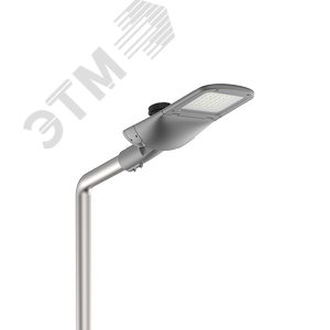 Светильник светодиодный ДКУ-60Вт 7300Лм 2700К Tornado NEMA Road Серый - фото 1