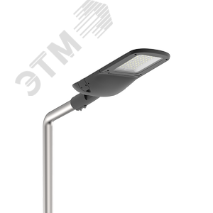 Светильник светодиодный ДКУ-80Вт 10800Лм 5000К Tornado Xtrem Road Черный - фото 1