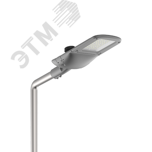 Светильник светодиодный ДКУ-80Вт 10800Лм 4000К Tornado NEMA Серый