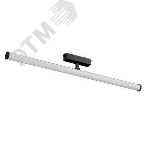 Светильник светодиодный трековый Tube Opal L600 для магнитной системы Galakti 600x26x87 мм 20 Вт 3000 K CRI>90 черный - фото 1