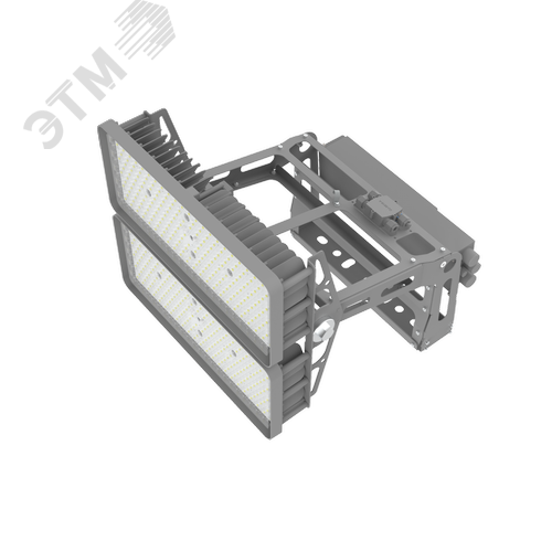 Прожектор светодиодный Ultrix 840 Вт 60град 5700 K RAL7045 серый муар Sport TV DMX-RDM - фото 4