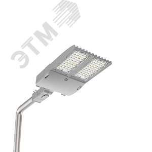 Светильник светодиодный ДКУ-250Вт 35000Лм 4000К Uragan NEMA Plaza Серый - фото 1