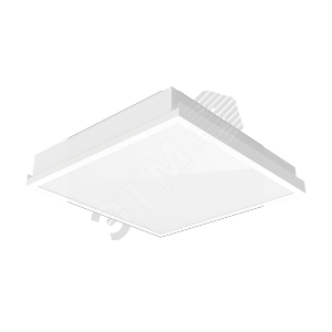 Светодиодный светильник VARTON для потолка Албес (Ингермакс) 600х600 35 Вт 4000 K IP40 с равномерной засветкой рассеивателем опал